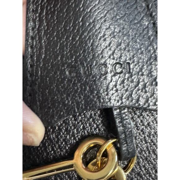 GUCCI 432182 Crossbody bag Pochette PADLOCK BEE Chain Shoulder Bag Authentic - Picture 7 of 16